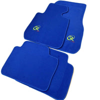 Blue Mats For BMW Gran Tourer F46 (2015-2022) 7 Seats Tailored Set Perfect Fit - AutoWin