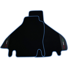 Custom Floor Mats for Ferrari Testarossa (1984–1996) with Leather