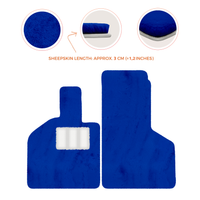 Luxury Sheepskin Floor Mats for Lamborghini Gallardo (2004-2014)