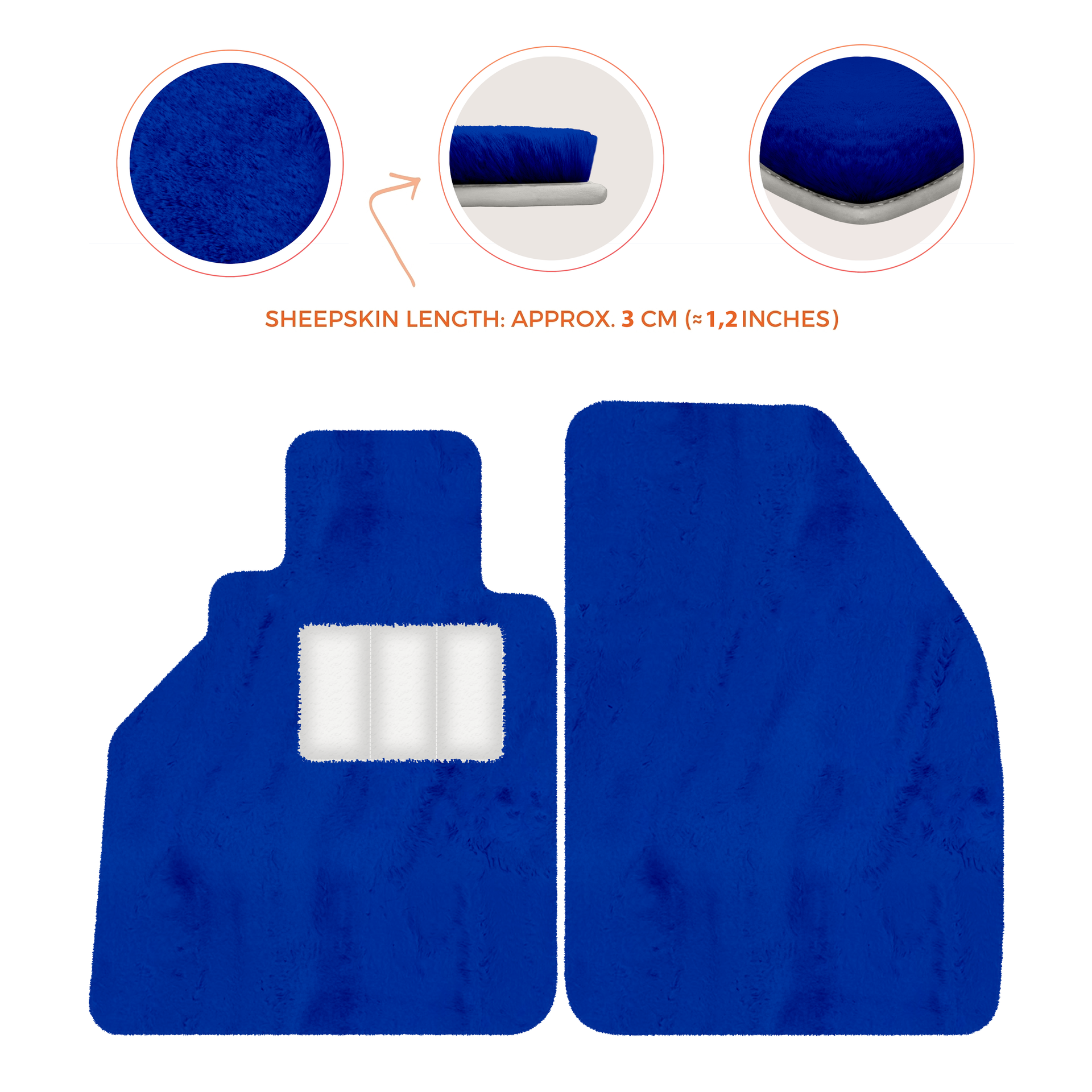 Tappetini per auto Blu Scuro per Porsche 986 Boxster - AutoWin