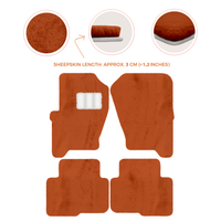 Premium Sheepskin Floor Mats for Land Rover Freelander (2007-2012)