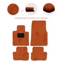 Premium Sheepskin Floor Mats for Rolls-Royce Shadow (1965-1977)