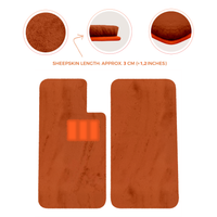 Premium Sheepskin Floor Mats for Aston Martin V8 Virage (1989-1995) Coupe