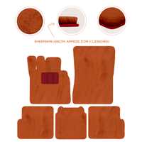 Premium Sheepskin Floor Mats for Ferrari 296 GTS (2022-2025)