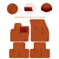 Premium Sheepskin Floor Mats for Range Rover Vehicles (2012-2022)