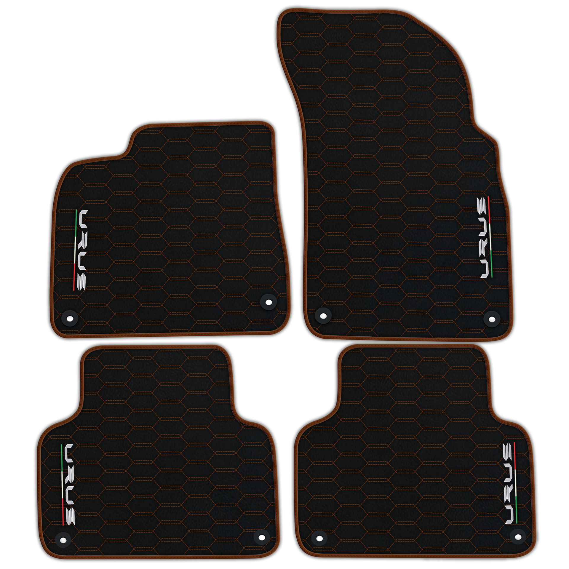 Tapis de voiture personnalisables pour Lamborghini Urus en bleu foncé - AutoWin.EU