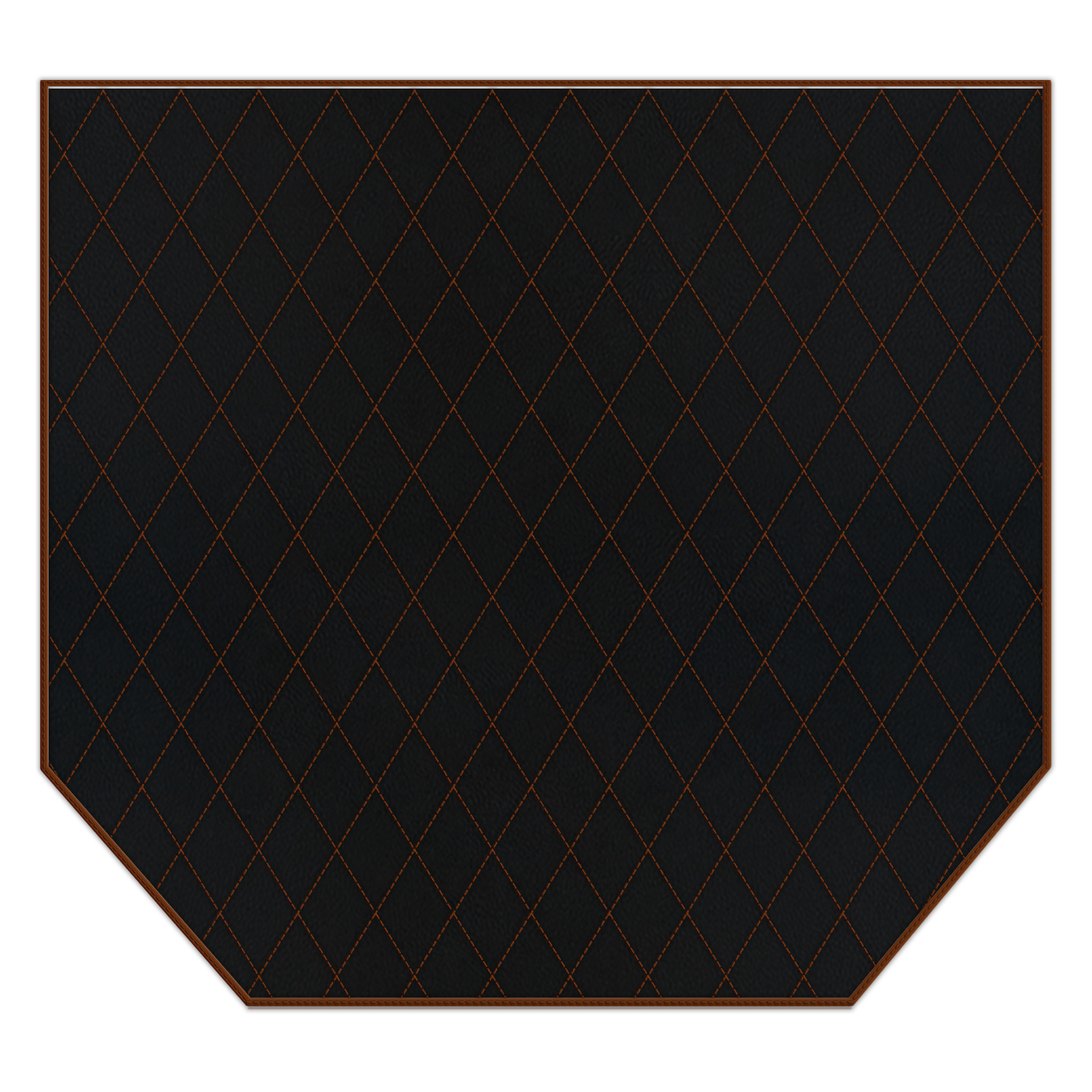 Tappetini per auto neri per Ferrari 360 Modena 1999-2005 con pelle Alcantara rossa - AutoWin