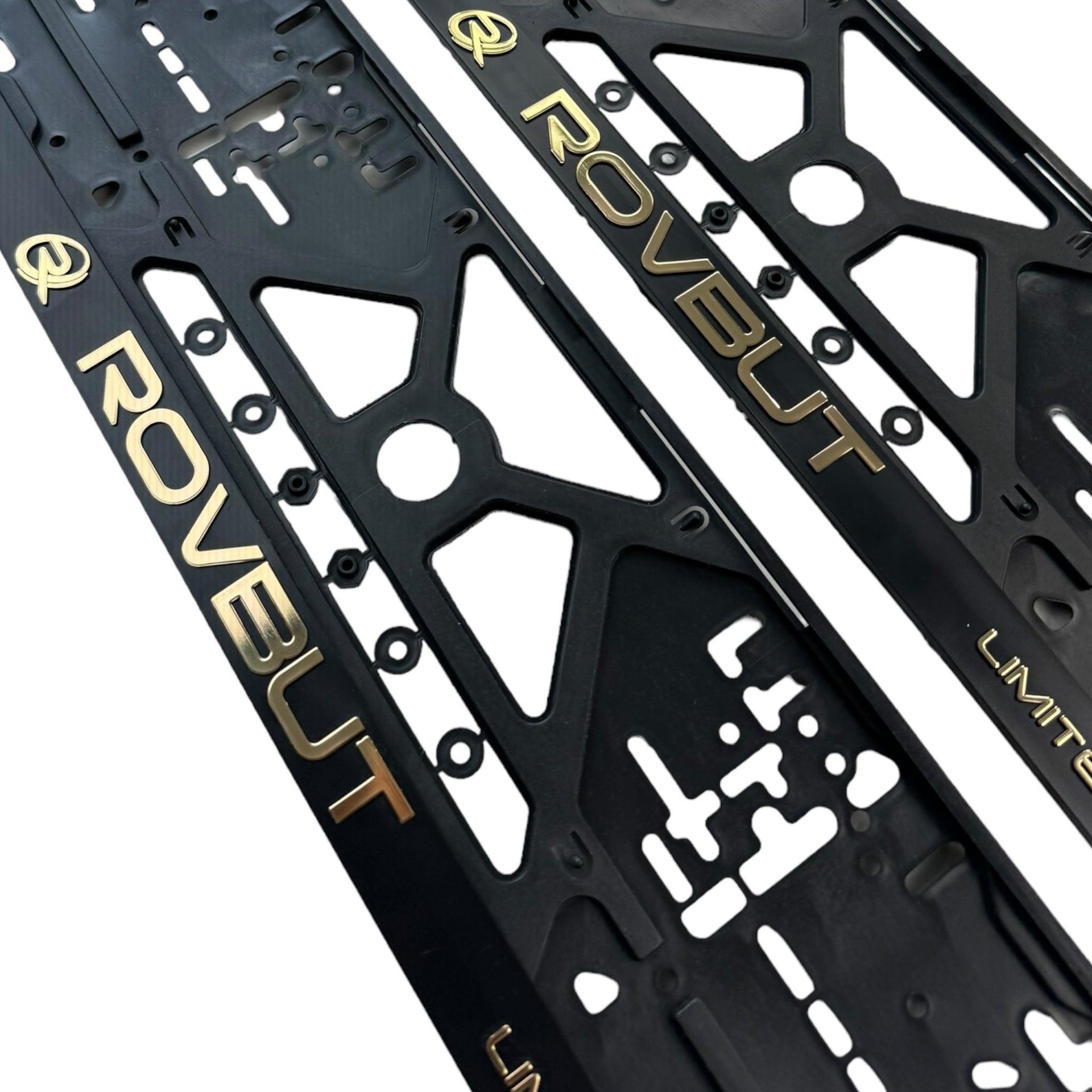 Rovbut Design Number Plate Holder Eu Standard Size 52 cm x 11 cm Limited Edition - AutoWin