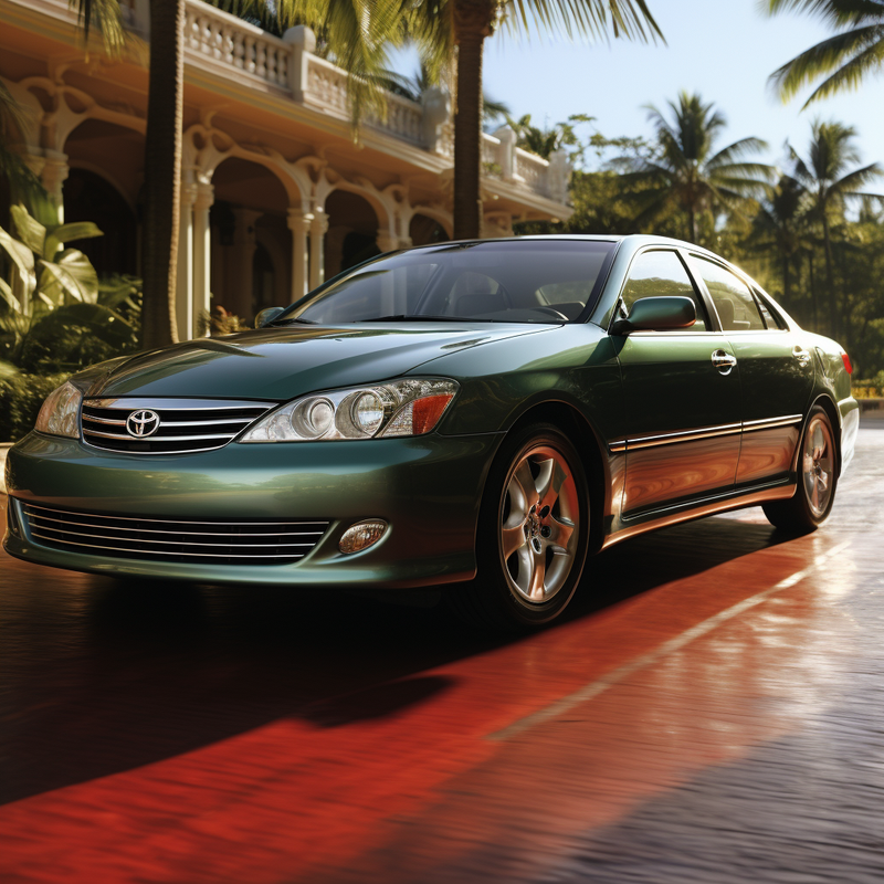 Tapis de sol sur mesure pour Toyota Camry (2001-2006) à transmission automatique