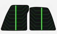 Alfombrillas de cuero negras para Ferrari 849 Testarossa (2026-2027)