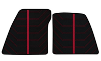 Alfombrillas de cuero negras para Ferrari 849 Testarossa (2026-2027)