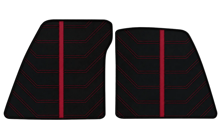 Alfombrillas de cuero negras para Ferrari 849 Testarossa (2026-2027)