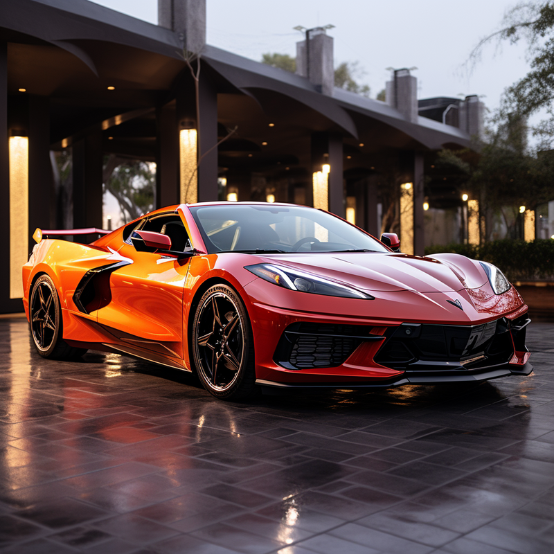 Autowins Fußmattenkollektion für Chevrolet Corvette C8 Targa Top (2020-2022)