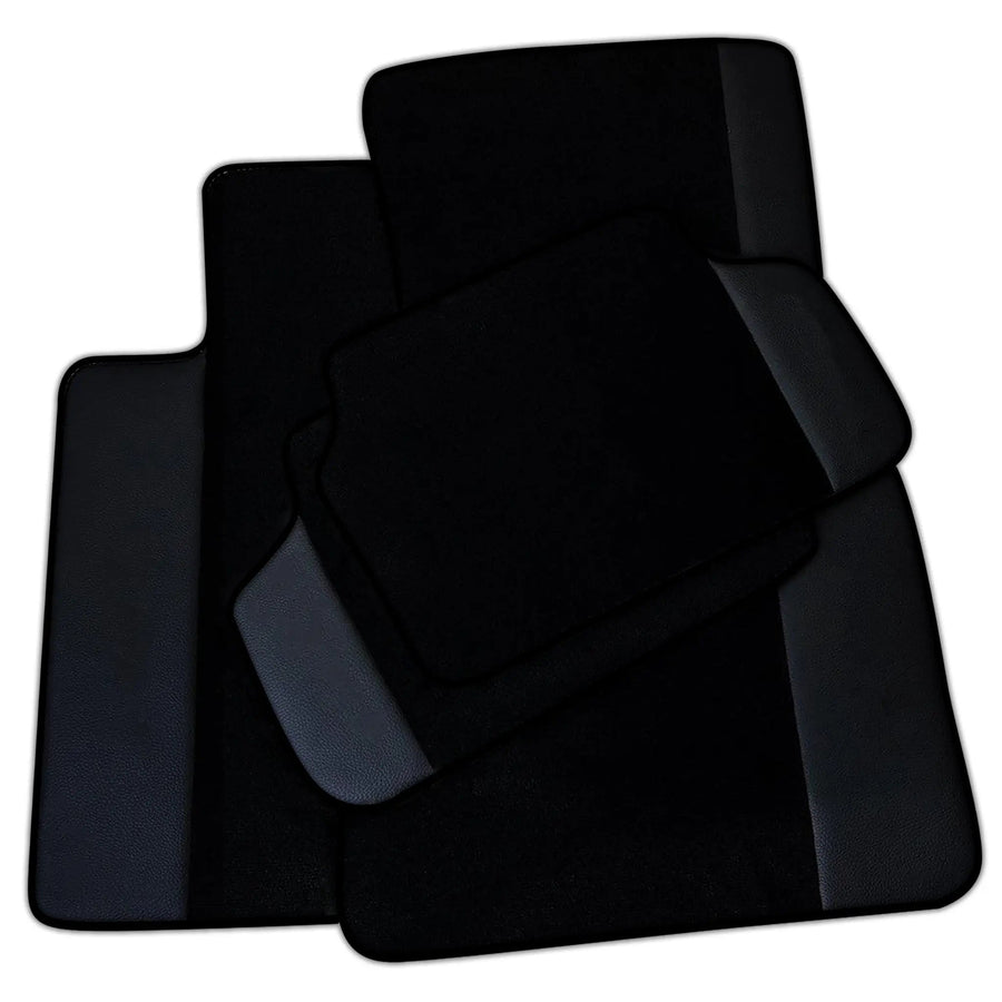 Customizable Black Mats For BMW Gran Tourer F46 (2015-2022) 7 Seats With Leather
