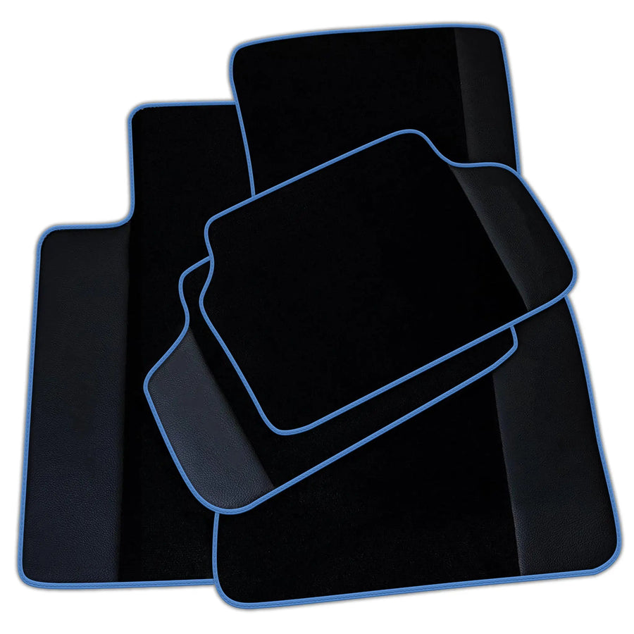 Customizable Black Mats For BMW Gran Tourer F46 (2015-2022) 7 Seats With Leather