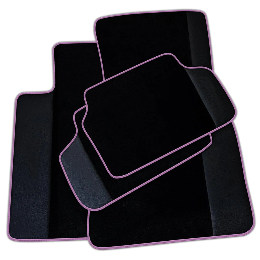 Customizable Black Mats For BMW Gran Tourer F46 (2015-2022) 7 Seats With Leather