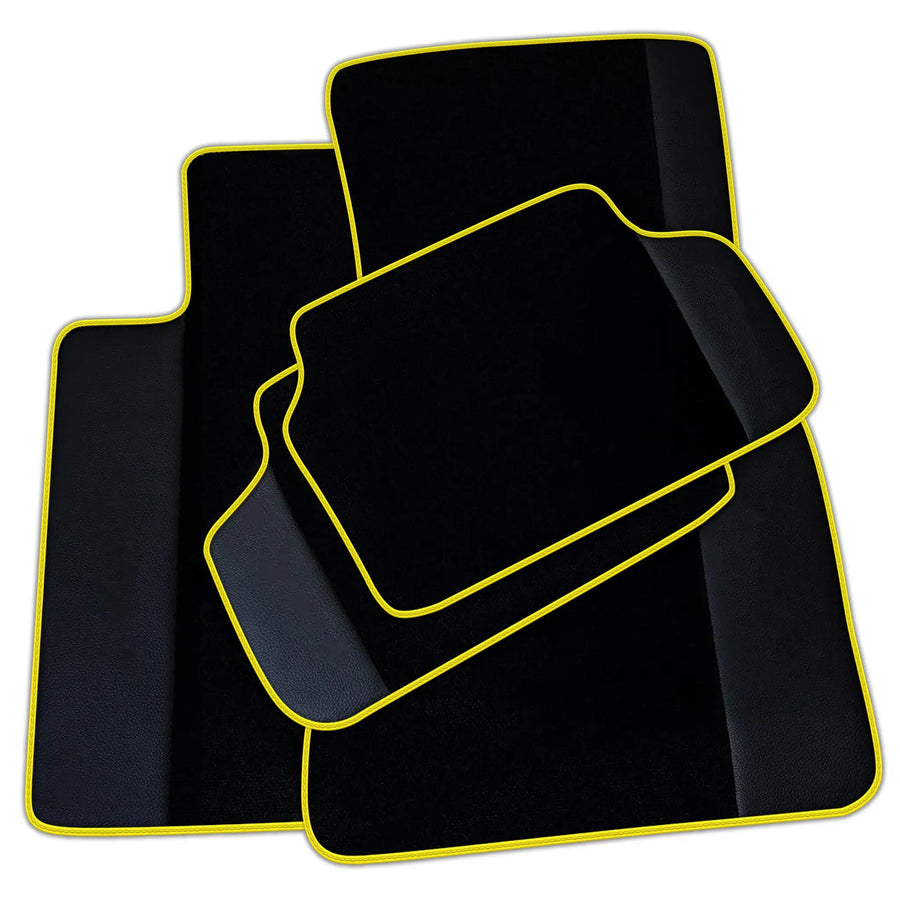 Customizable Black Mats For BMW F74 Gran Coupe (2025-2026) With Leather