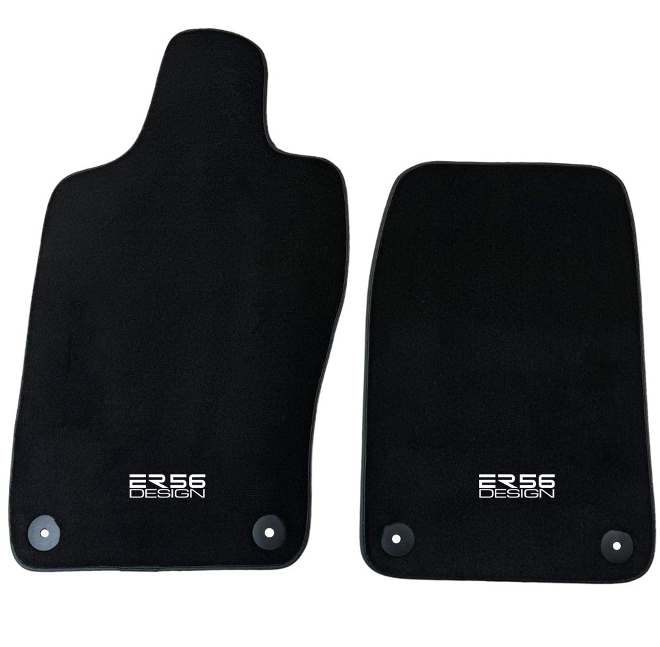Black Floor Mats for Aston Martin DB11 (2016–2023) - ER56 Design - AutoWin