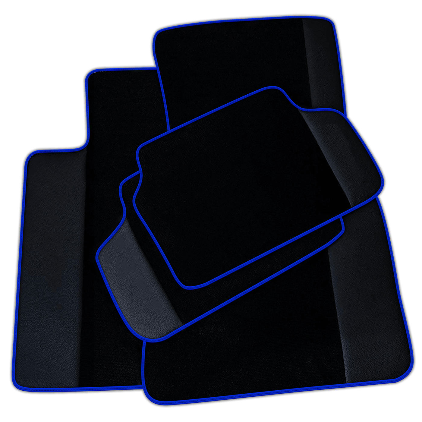 Black Floor Mats for BMW 2 Series F74 Gran Coupe (2025-2026) with Leather | Various Trim Colors