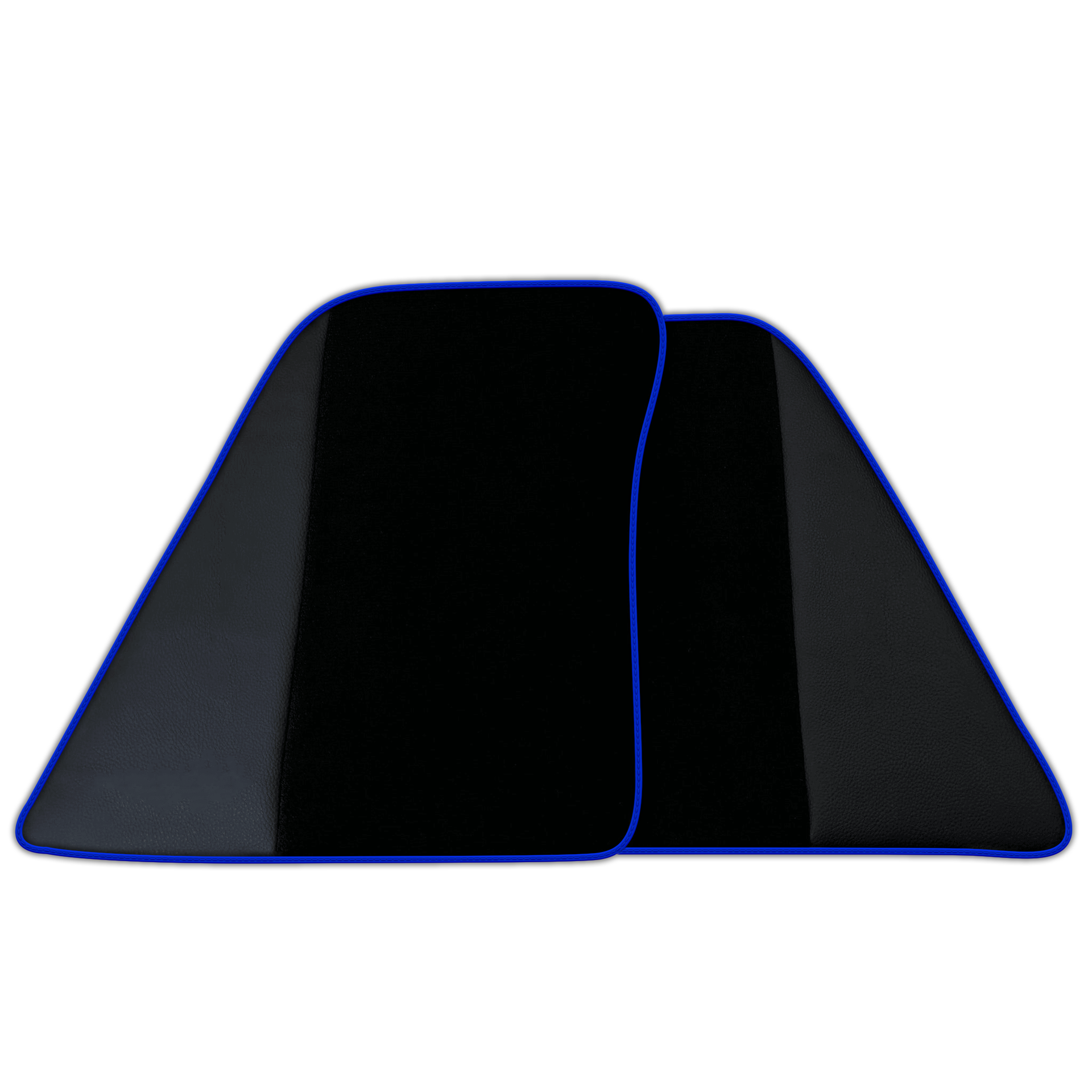 Custom Black Floor Mats for Ferrari SF90 Stradale (2019-2024) with Leather