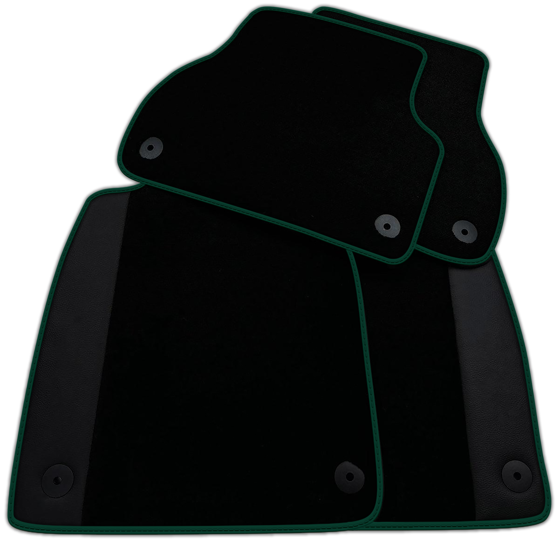 Customizable Black Floor Mats for Audi A4 - B8 Allroad Quattro (2008-2015)