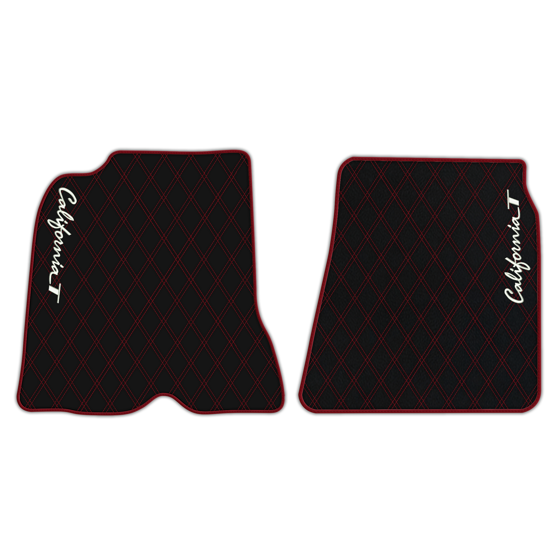 Tapis de voiture noirs pour Ferrari California T 2015–2018 - AutoWin