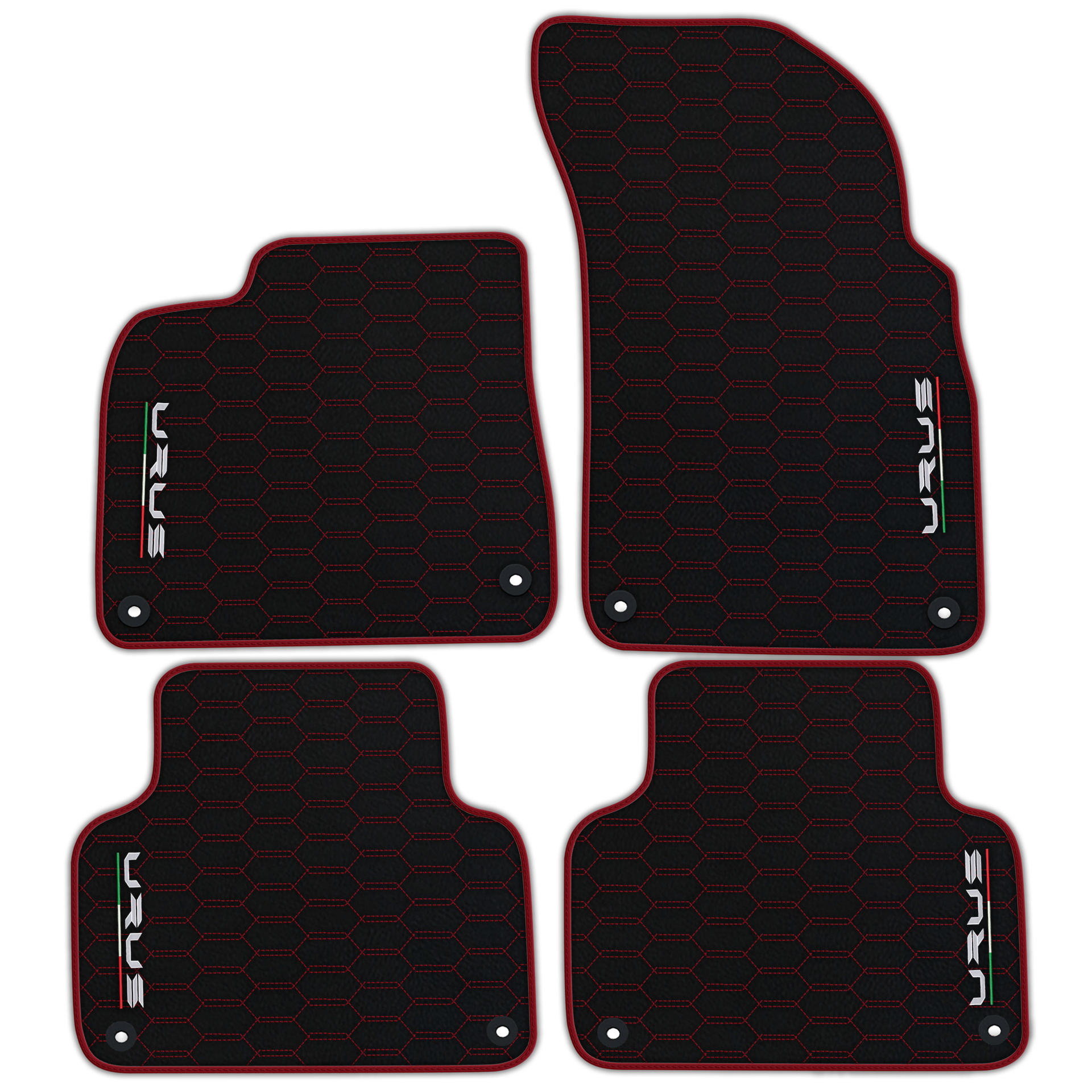 Tapis de voiture personnalisables pour Lamborghini Urus en bleu foncé - AutoWin.EU