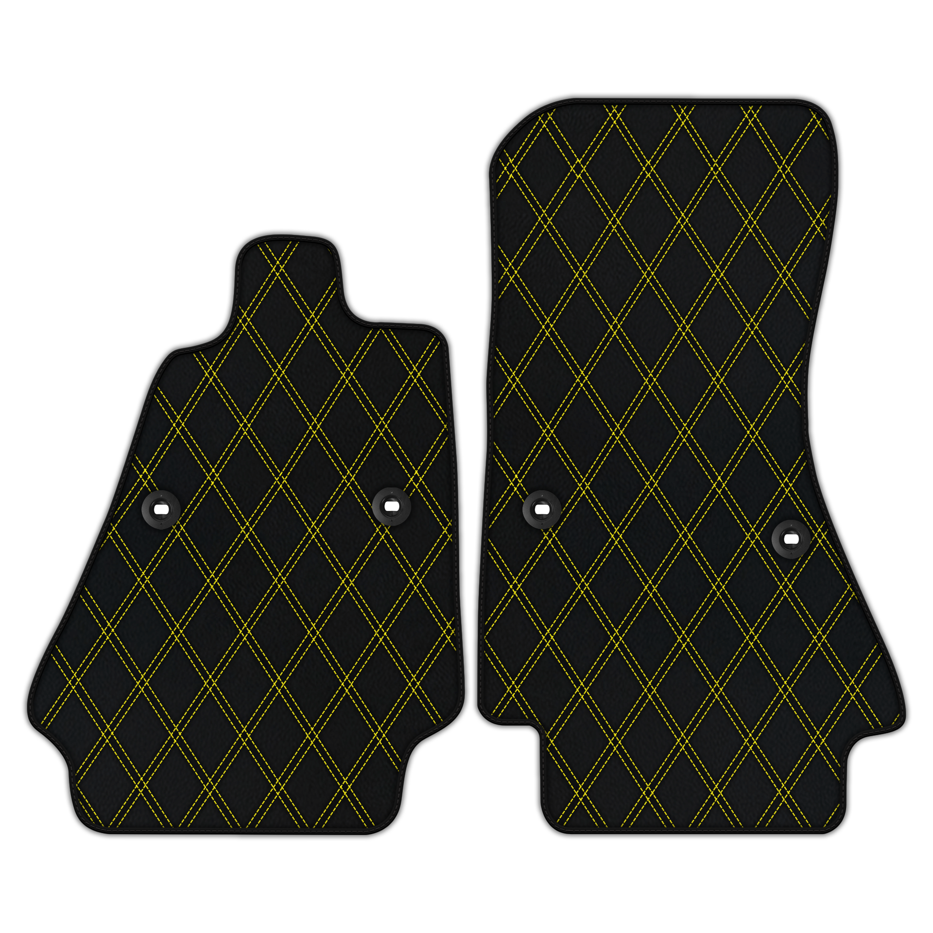 Custom Premium Leather Floor Mats for Bugatti Veyron (2005-2015)