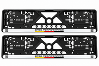 ER56 Performance Number Plate Holder Eu Standard Size 52 cm x 11 cm
