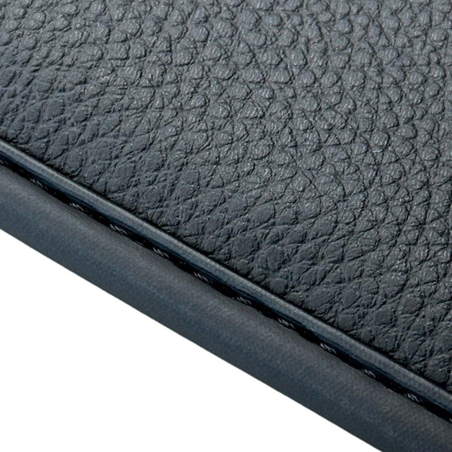 Gray Floor Mats for Ferrari 296 GTS (2022-2024) with Leather - AutoWin