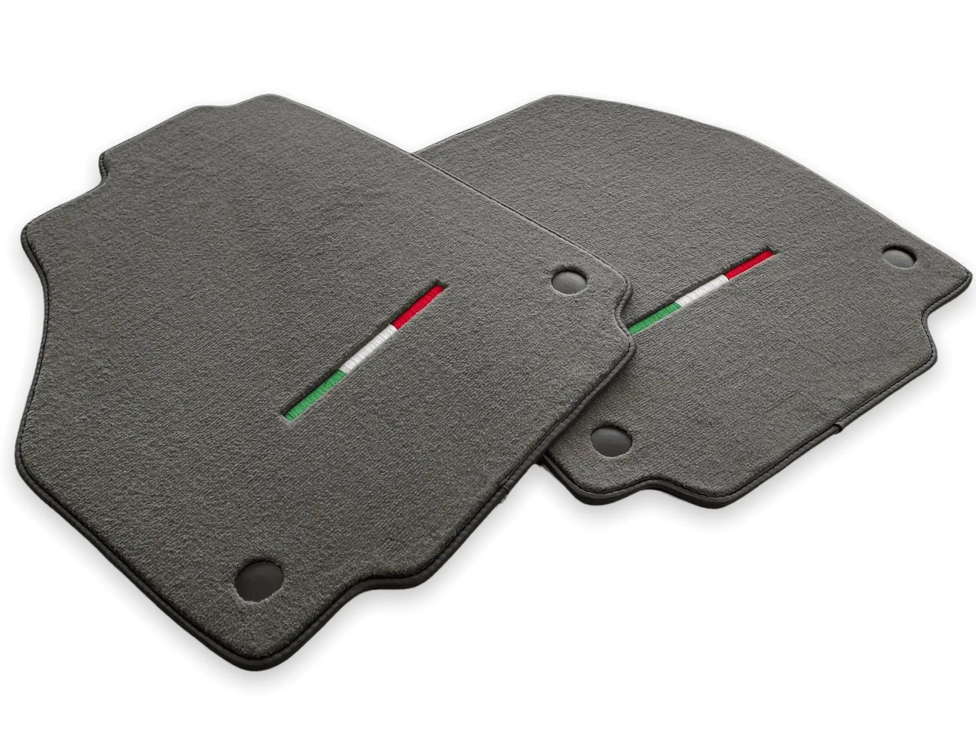 Floor Mats For Ferrari 458 Italia 2009-2015 Gray Autowin Brand Italian Edition - AutoWin