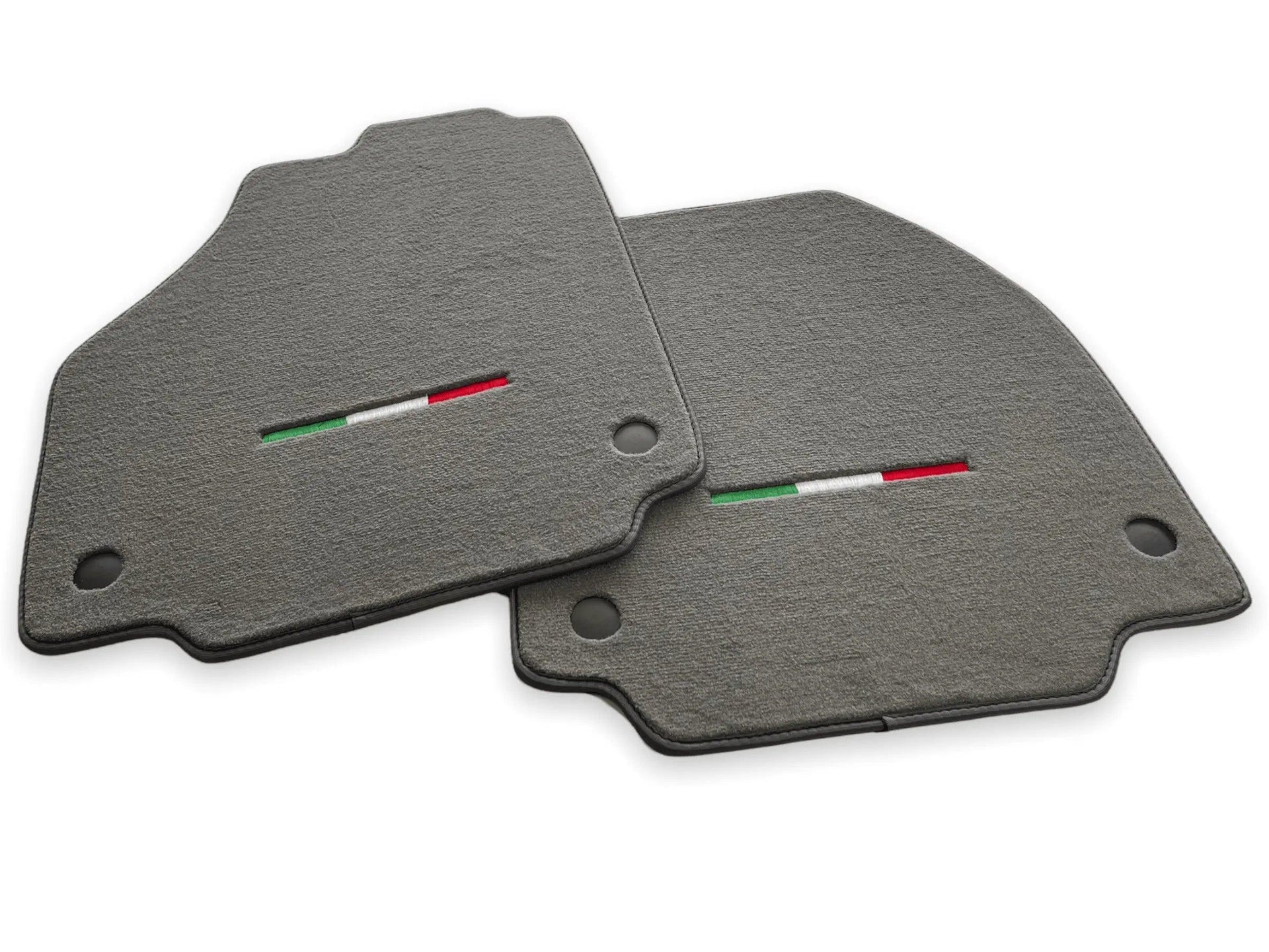 Floor Mats For Ferrari 458 Italia 2009-2015 Gray Autowin Brand Italian Edition - AutoWin