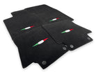 Floor Mats For Maserati GranCabrio MC (2013-2019) Black IT Edition - AutoWin