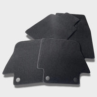 Floor Mats For Maserati GranCabrio Sport (2011-2019) Black - AutoWin