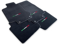 Floor Mats For Maserati GranTurismo S (2008-2012) Black IT Edition - AutoWin