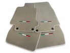 Floor Mats For Maserati GranTurismo Sportline (2009-2019) Beige IT Edition - AutoWin