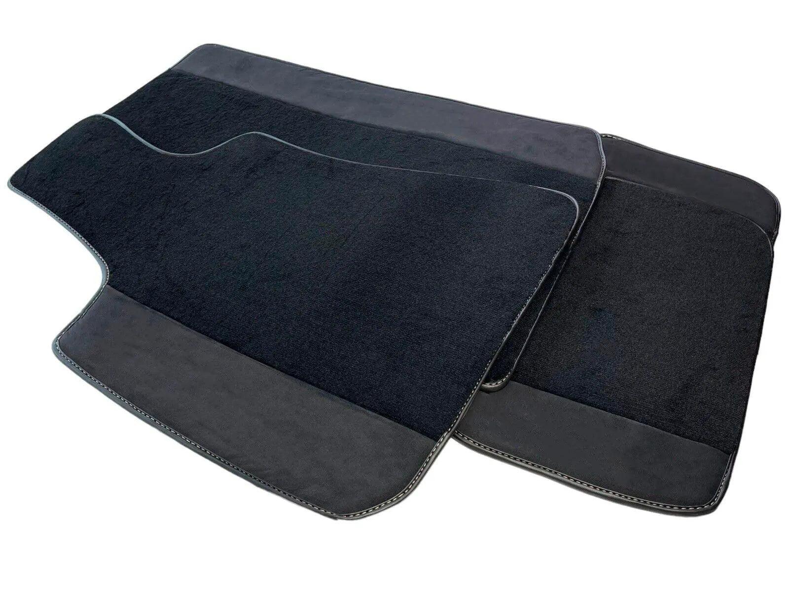 Floor Mats for Maserati GranCabrio MC (2013-2019) with Alcantara Leather - AutoWin