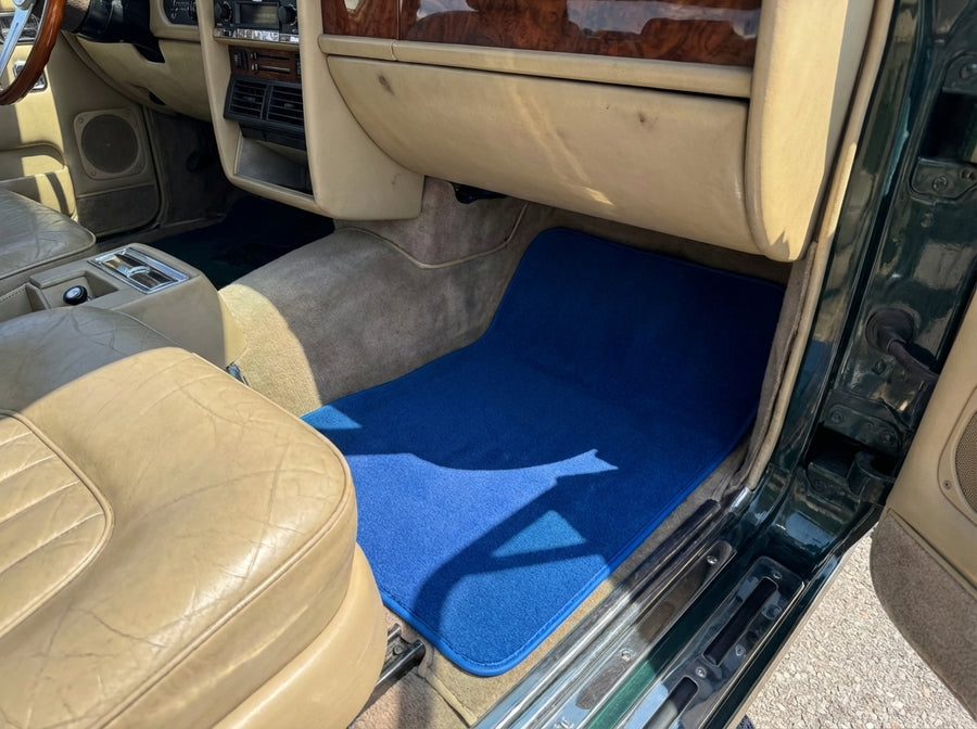 Fußmatten für Rolls Royce Wraith 2013–2023, Blau