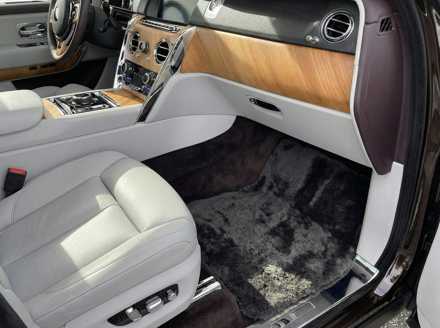 Tappetini in pelle di pecora per Rolls Royce Cullinan Rr31
