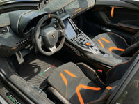 Customizable Carbon Fiber Floor Mats for Lamborghini Centenario (2016-2017) | Italian Edition
