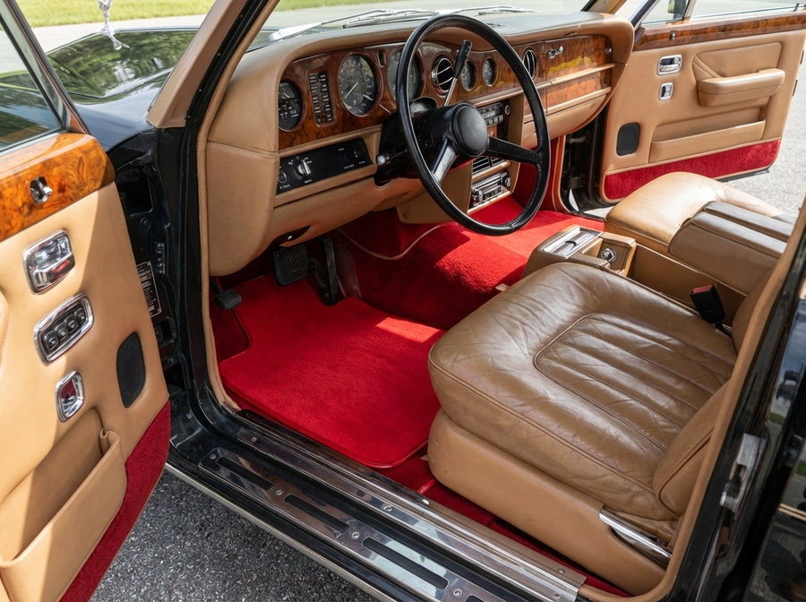 Fußmatten für Rolls Royce Wraith 2013–2023, Rot