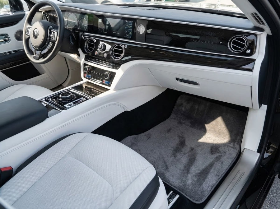 Tappetini per auto per Rolls Royce Spectre (2023-2024) Grigi