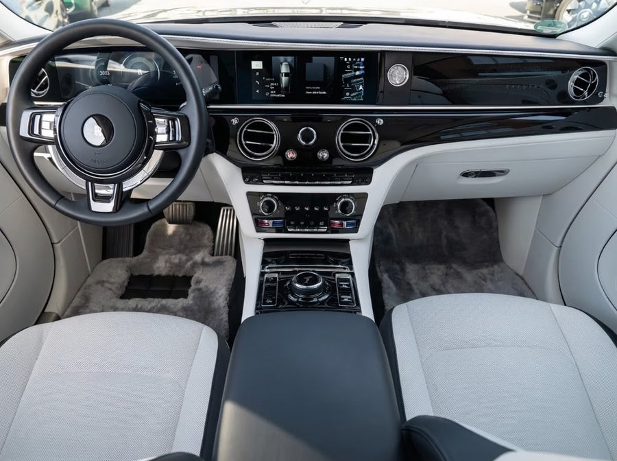 Tappetini in Velluto Grigio per Rolls Royce Spectre