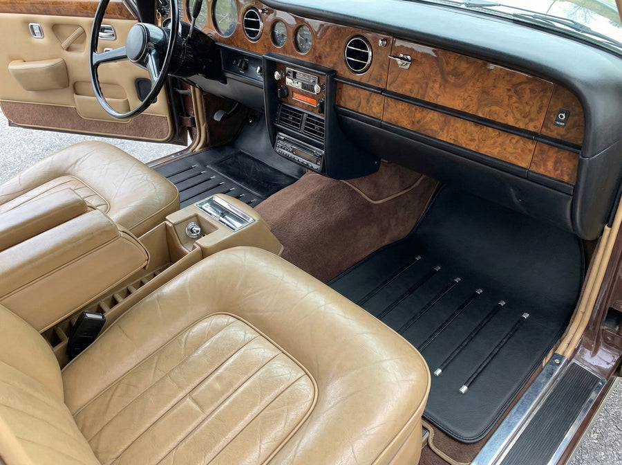 Alfombrillas de cuero para Rolls Royce Shadow 1965-1977
