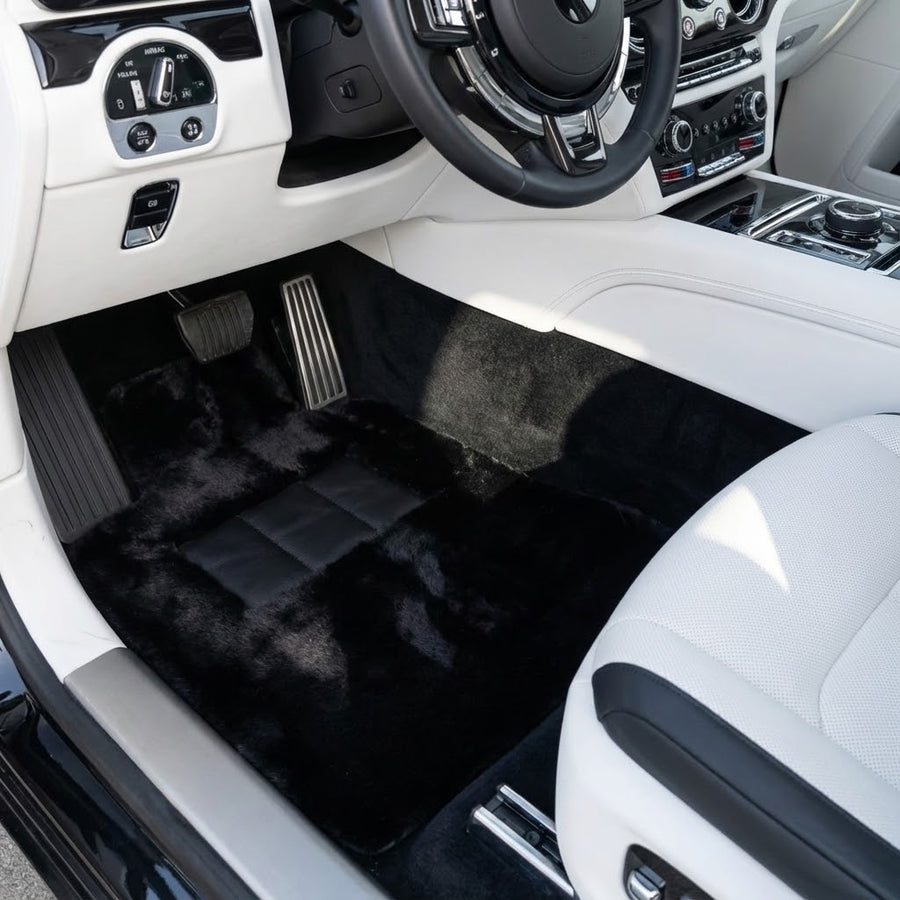 Tappetini in Velluto Nero per Rolls-Royce Spectre