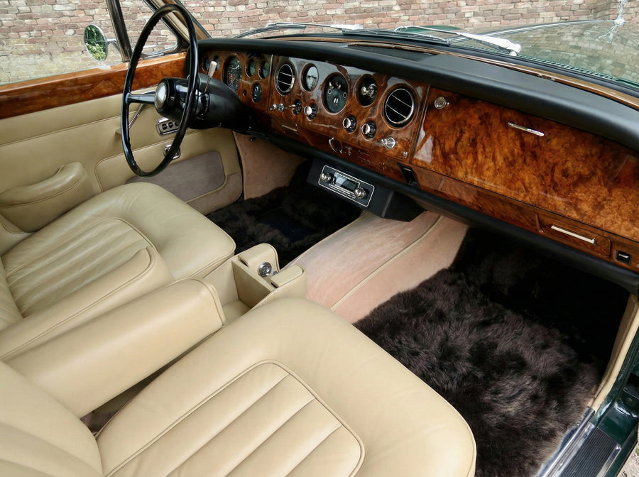 Tappetini in pelliccia di pecora per Rolls Royce Shadow