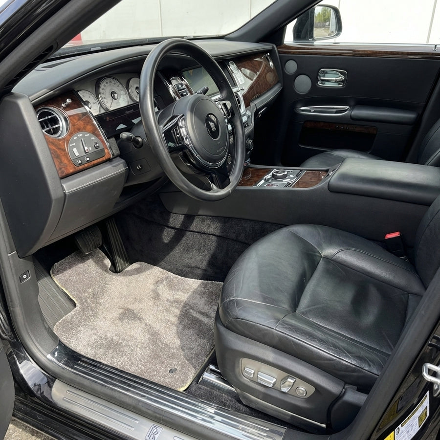 Fußmatten für Rolls Royce Ghost Serie I (2010–2020) ROVBUT Beige