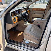 Crocodile Embossed Leather Car Floor Mats for Rolls-Royce Phantom Drophead Coupe (2007-2016)