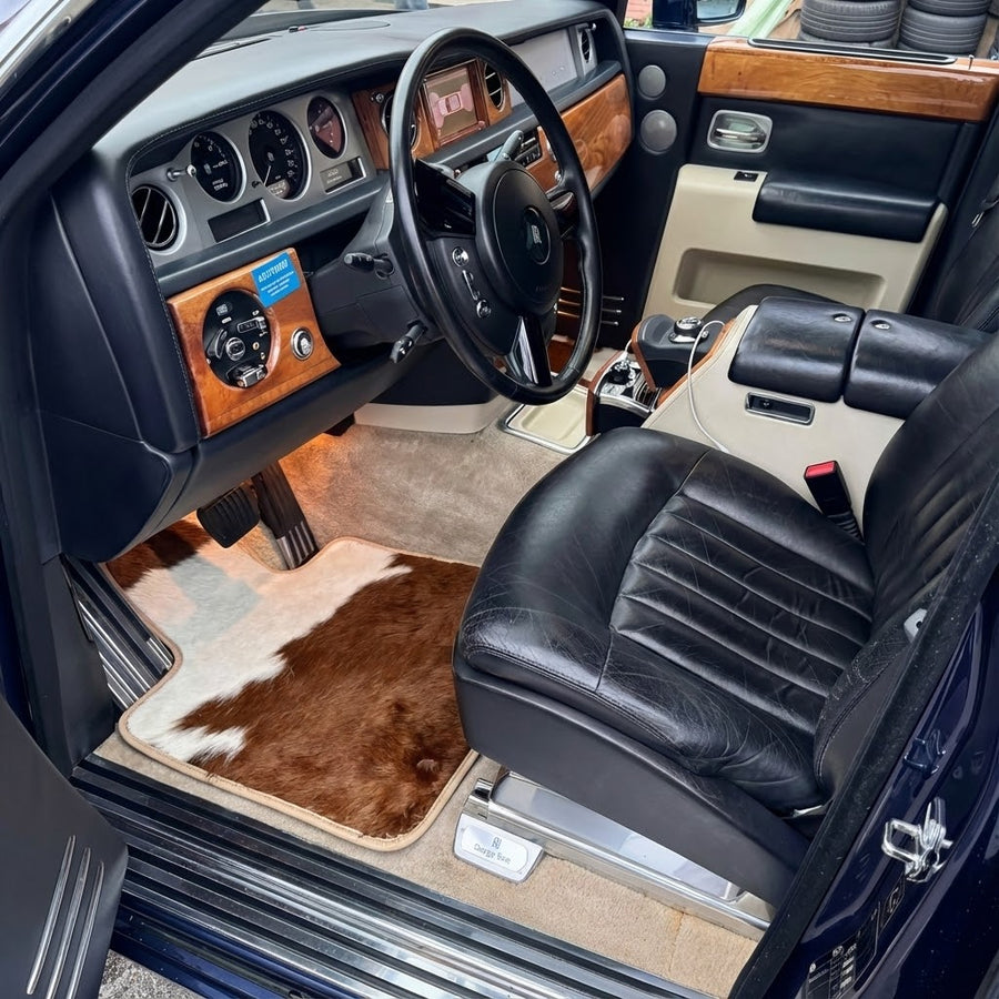 Tapis de voiture en cuir pour Rolls Royce Phantom Drophead