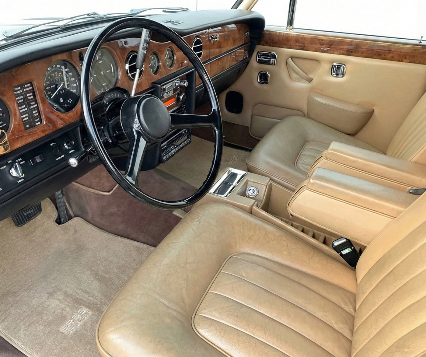 Alfombrillas de coche Para Rolls Royce Shadow 1965-1977